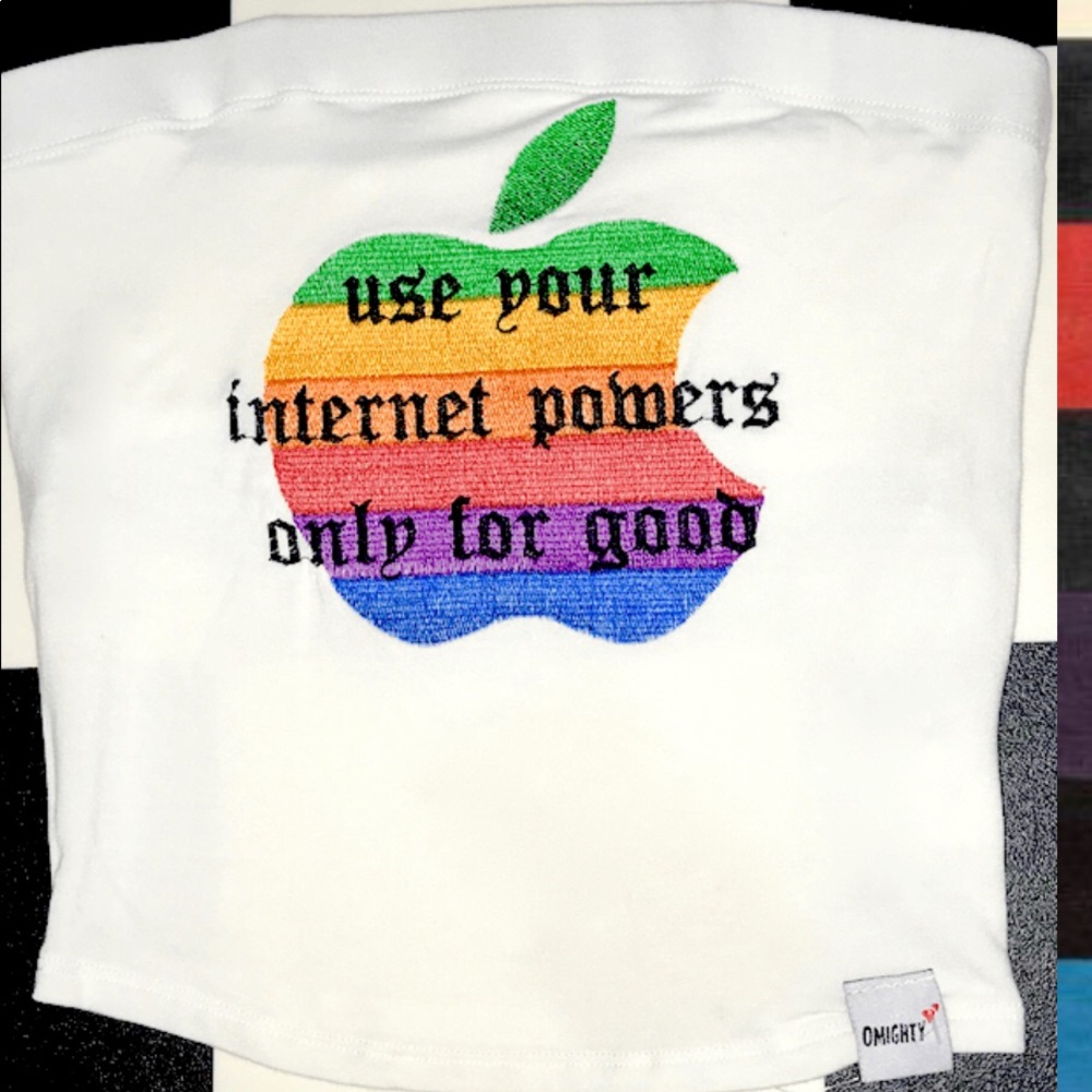 Use your internet powers for good omighty tube top